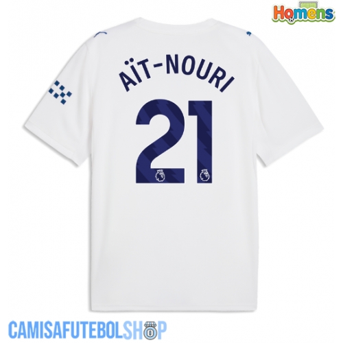 Camisa de time de futebol Manchester City Rayan Ait-Nouri #21 Replicas 3º Equipamento 2026-27 Manga Curta